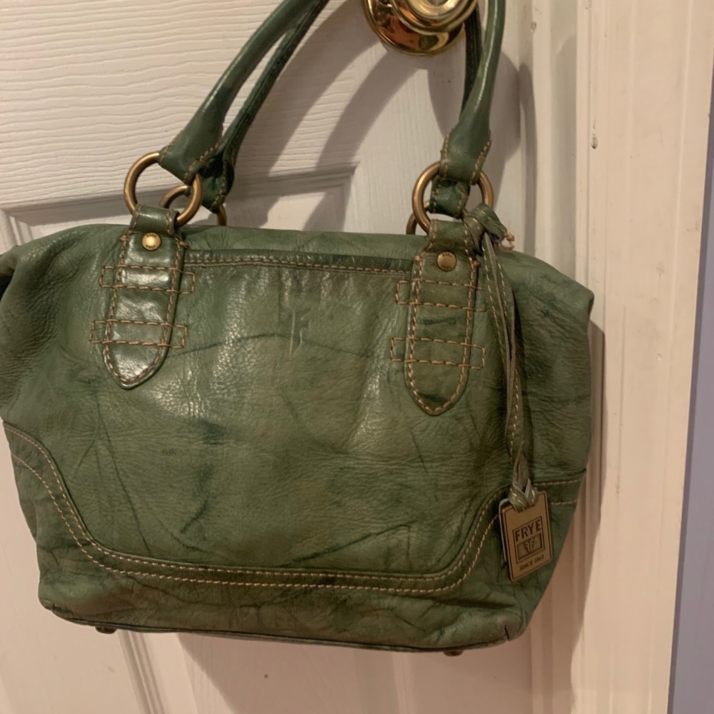 Frye Olive Green Satchel